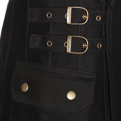 Utility Kilt Black