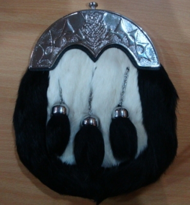 RABBIT FUR SPORRAN